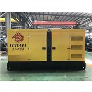 সাউন্ডপ্রুফ জেনারেটর কামিন্স ইঞ্জিন সেট করে